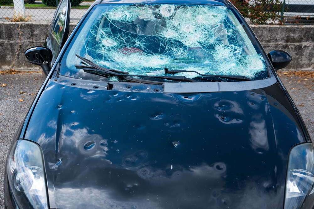What Size of Hail Will Cause Damage to Cars?
